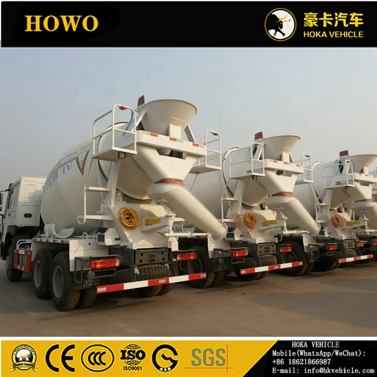 SINOTRUK HOWO 6X4 336HP 9CBM Бетономешалка ZZ1257N3847W для