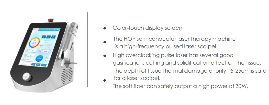 Ultra-high frequency pulsed laser therapy apparatus