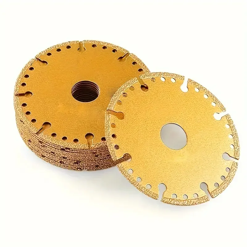 High Quality Metal Brazed Iron Stainless Steel Diamond Cutting Disc