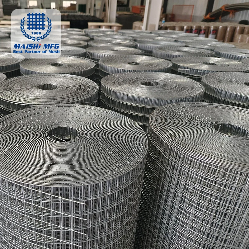 19 Gauge Hardware Cloth, 1/2 inch Chicken Wire Fence, Galvanized Welded Cage Wire Mesh Roll Supports Poultry Netting Cage Fence