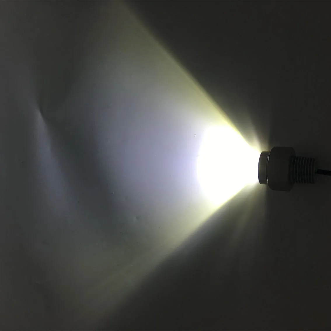 Мини 30 мм диаметр 27 Вт сквозной корпус 1/2 дюйма NPT лодка светодиодная подводная океанская морская сливная пробка