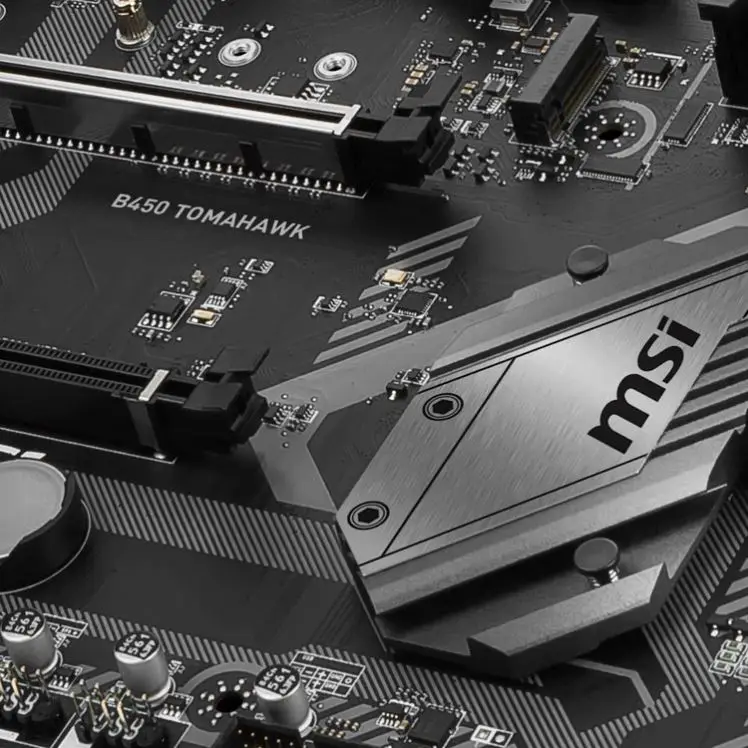  Материнская плата MSI B450 TOMAHAWK Arsenal Gaming AMD R 1-го и 2-го поколения AM4 с поддержкой Crossfire