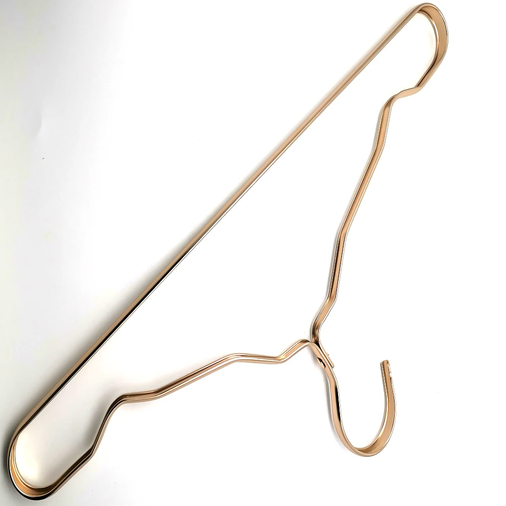 China modern clothes mobile hangers for cloths gold clothes rack/aluminum clothes hanger