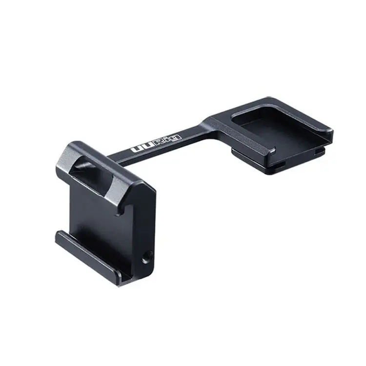 UURig R032 Universal Dual Cold Shoe Plate Bracket  Extend Holder Support for Sony A6 Series A6000 A6300 A6400 A6500 DSLR