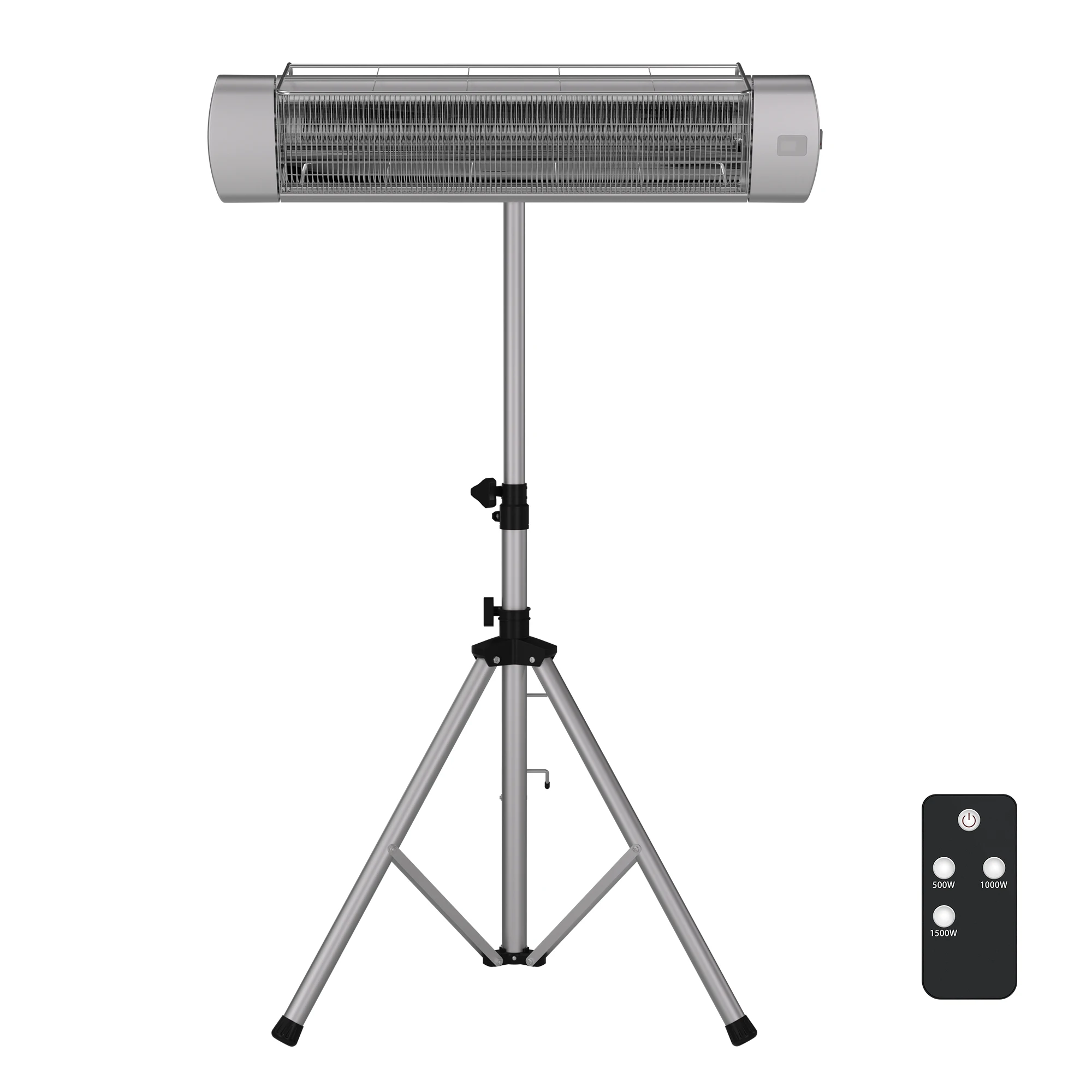 Outside heater Waterproof Patio Infared Heaters with Remote Control Tripod Free Standing