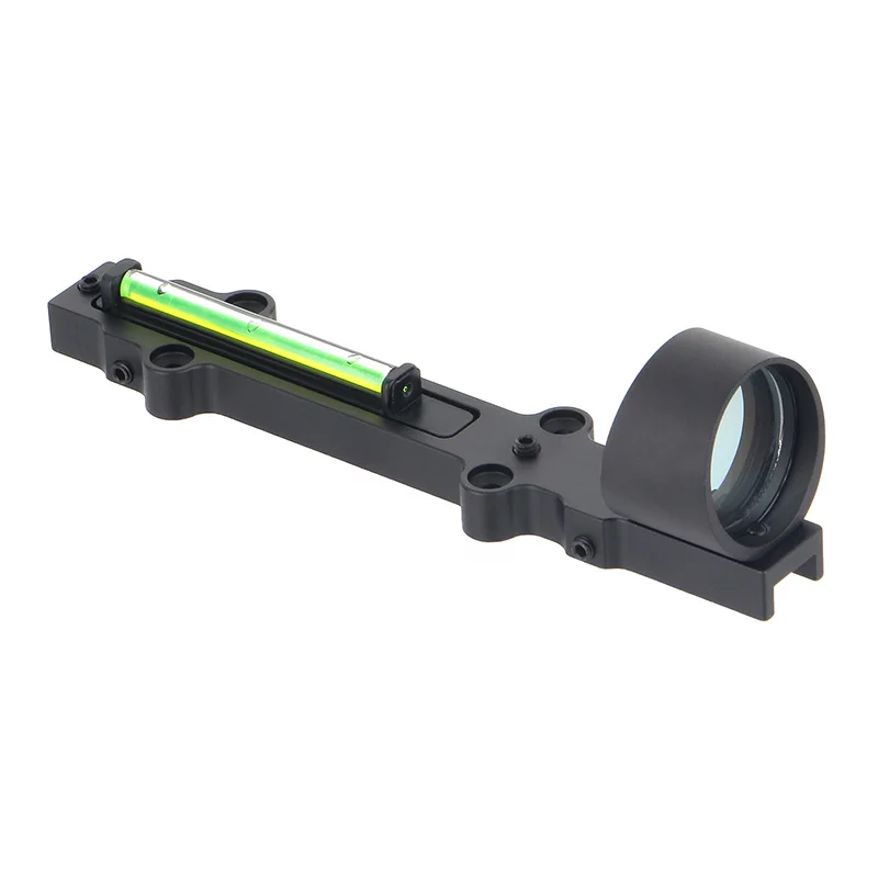 Hunting Scopes Lightweight Fiber Sight 1x28 Green Dot Sight Scope Green Fiber Tactical Scope Battery Free
