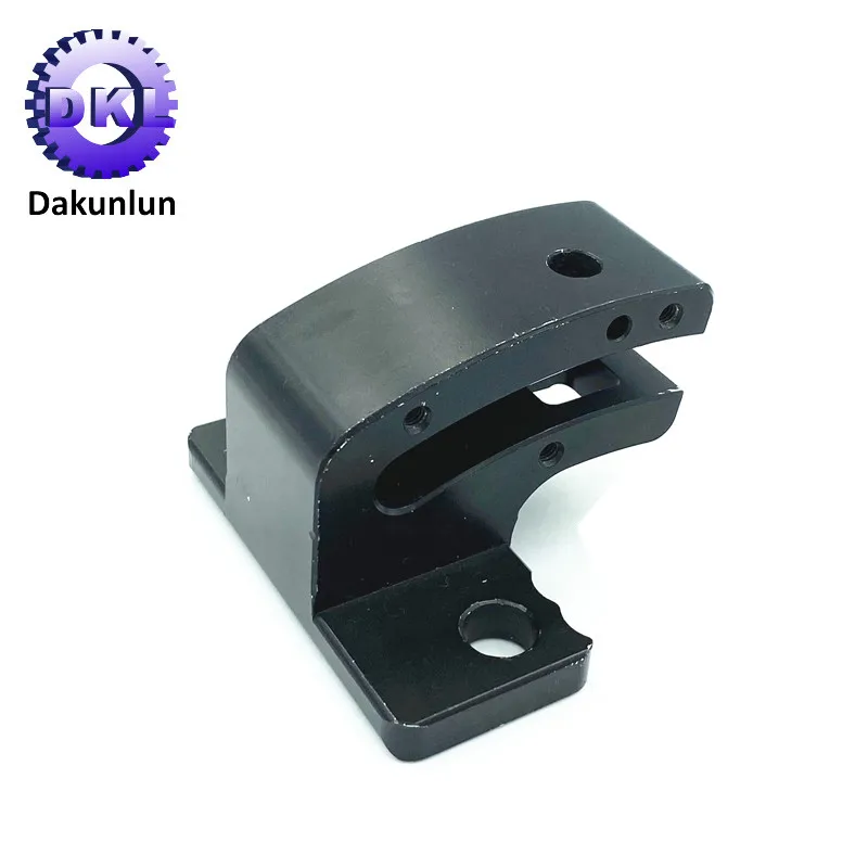 Custom CNC Turned And Milled Anodized Aluminum Block Aluminum Holder