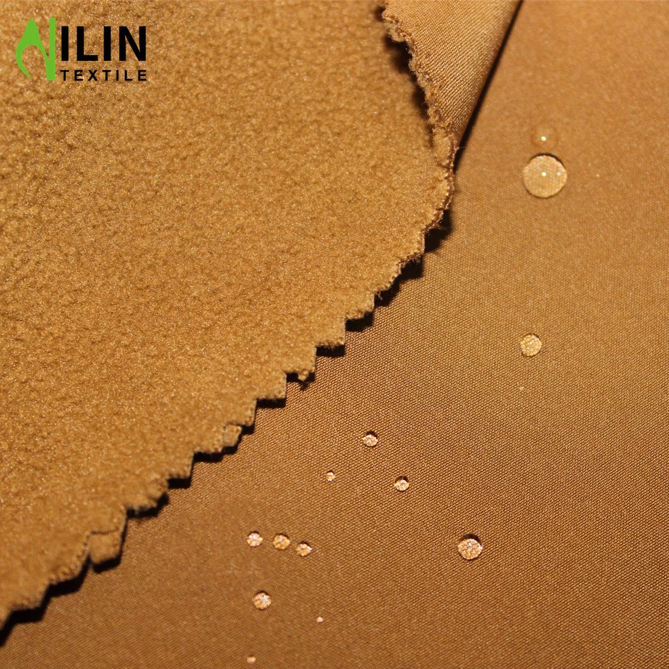 OEM подгонял 3 слоя дышащая водонепроницаемая ветровка ткань ламинированная softshell лыжный костюм; Сезон осень-зима