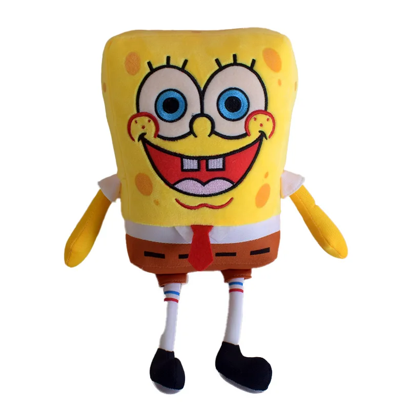 Allogogo Spongebobb Squarepant Plush Toy  Stuffed Toy Birthday Gift Bed Pillow For Girls Unisex  Pp Cotton 1pcs