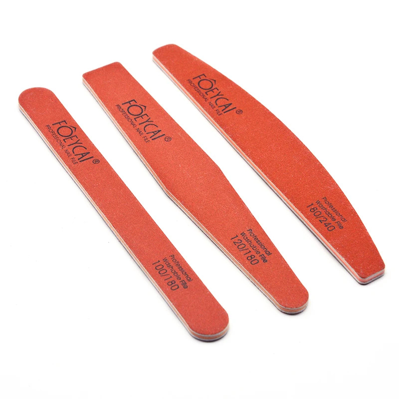 Фирменный Логотип ногтей, ручной Маникюр 100/100 100/180 100 180, зернистость Корейская пилка для ногтей на заказ