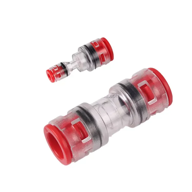 Plastic tube reducing connector,Microduct reduction connectors BRE12-10/8mm