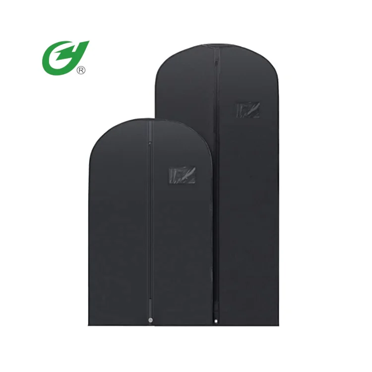 Биоразлагаемый нетканый мешок для одежды, пла-ткань, дышащий чехол для платья, сумка с защитой от плесени, антибактериальный