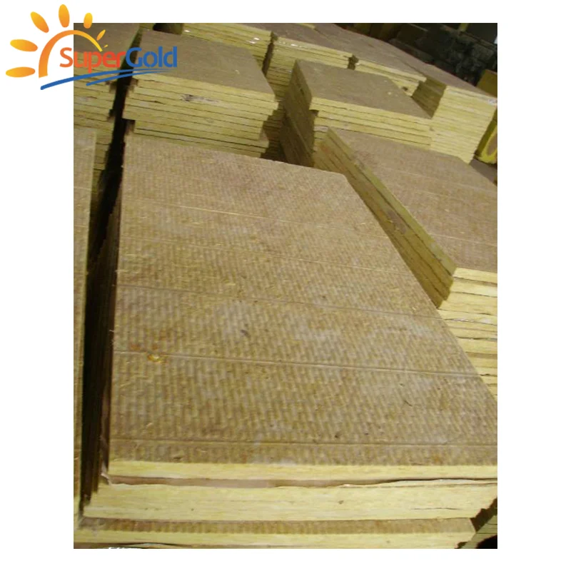 Mineral basalt rock wool insulation board rock wool composite board