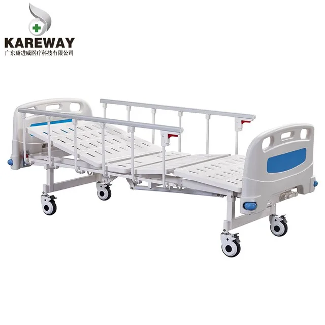 Professional Medical Device 2 Crank Manual Two Functions Medical Bed