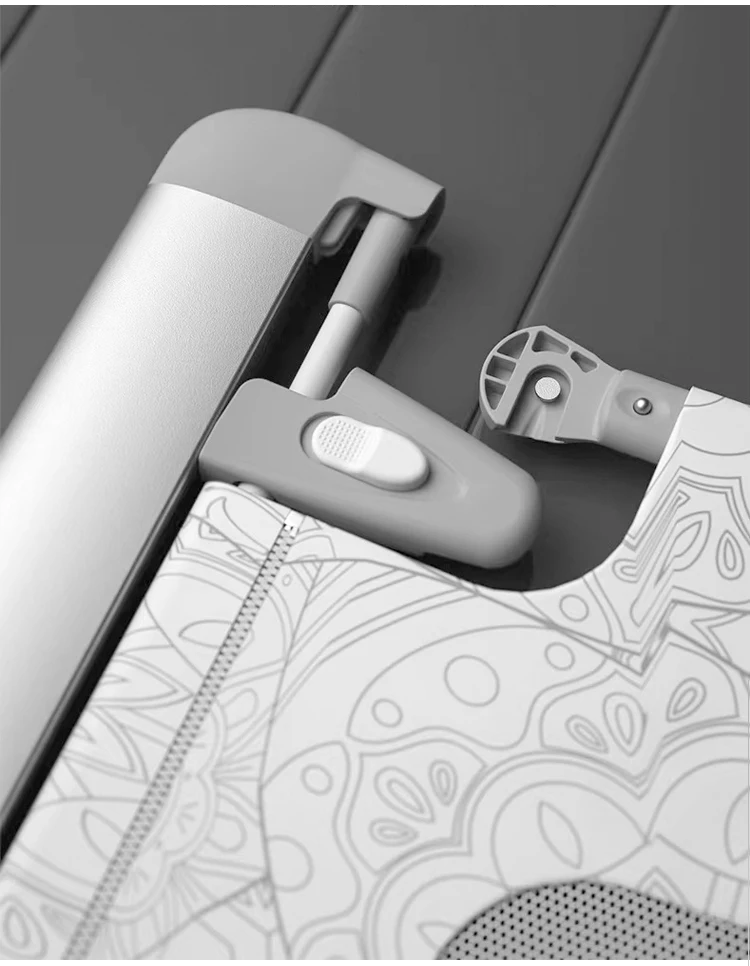 2022 New Style Arrival Happy New Year Baby Bed Fence Safety Gate