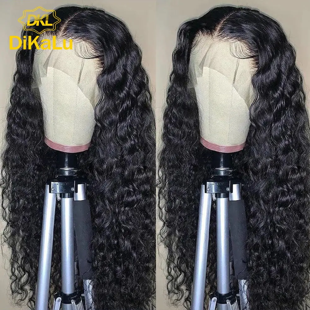 Grade 12 Peruvian Hd Frontal Lace Wig,13*6 Virgin Deep Wave Frontal Lace Wig,Verified Hawian Deep Wave Lace Wig