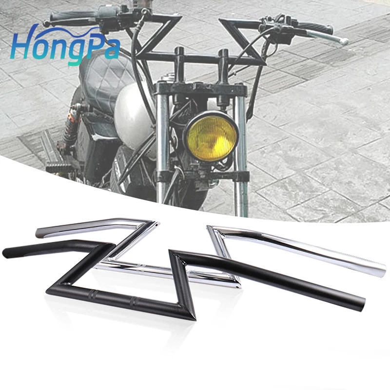 Wholesale 7/8' 22mm motorcycle drag handlebar Universal cafe racer handlebars z motorbike handlebars