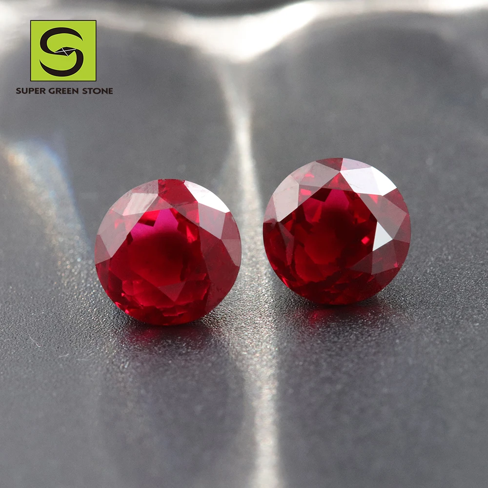SuperGS SGSLGR07 Synthetic Real Emerald Stones Melee Loose Stone Alexandrite Gemstone Lab Grown Ruby Of Ruby Zambia