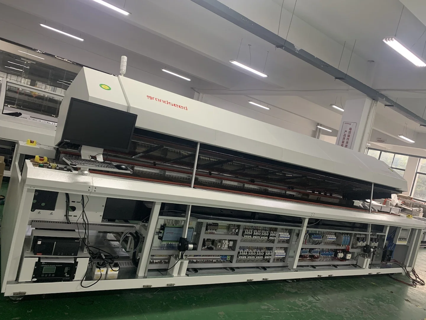 GRANDSEED lead free reflow oven soldering machine smd welding machine