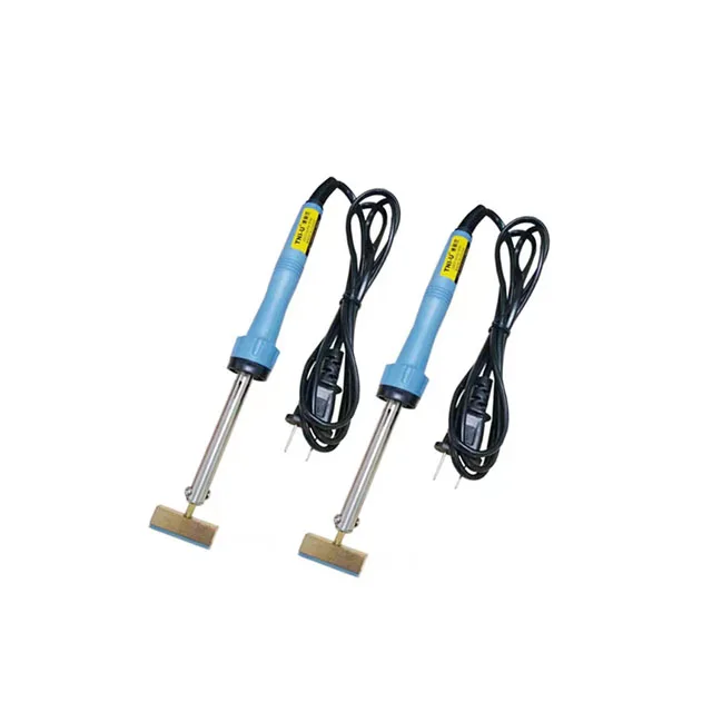 T type soldering iron solder tips with hot press bonding head for LCD screen flex cable repair TAB COF boding process
