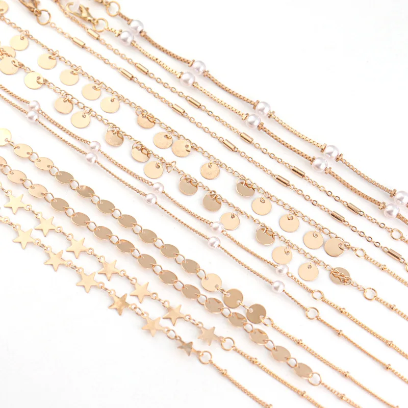 Лидер продаж, металлическая цепочка для очков, модная подвесная цепочка для очков, нескользящий шнурок для очков