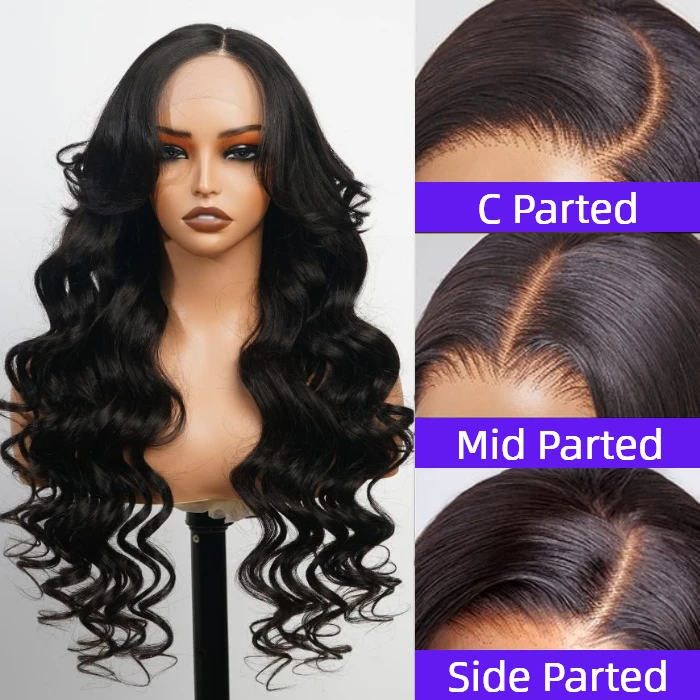 13x6 Glueless Wigs Human Hair Lace Front Body Wave Virgin Hair Swiss Lace Human Hair Wigs For Black Women Hd Lace Front Wigs
