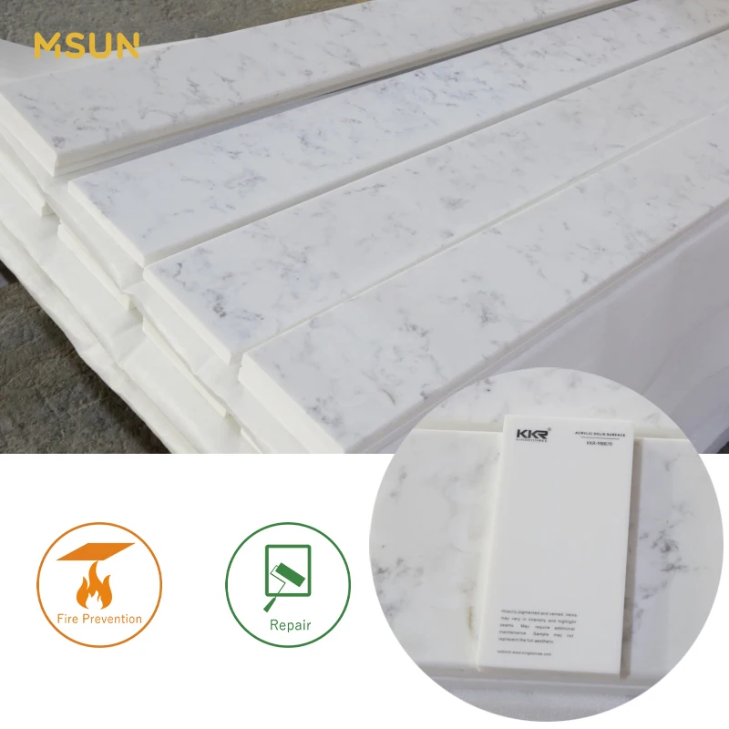 exclusive marble solid surface sheet marble stone sheet for countertop