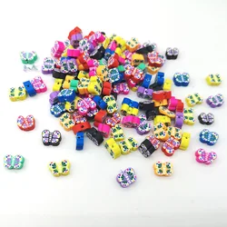 Popular 50pcs/bag Multi Color DIY Bracelet Jewelry Accessory Polymer Clay Loose Beads