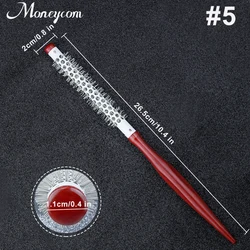 Natural Nylon Round Boar Bristle Brush Thermal Hair Brush Ionic Hair Extension Brush Hair Dryer Curling Comb