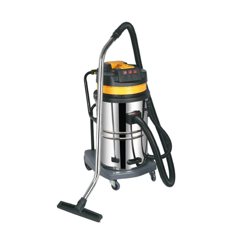 Stainless Steel Upright Cyclonic 80Litre Wet And Dry Vacuum Cleaner