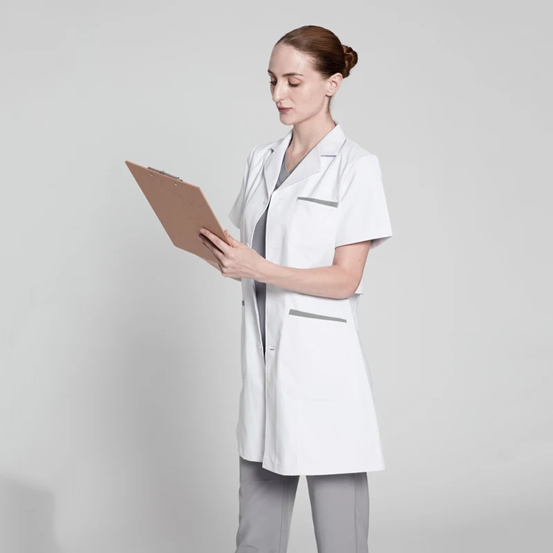 OEM Service Short Sleeve Jogger Gown Medical Doctors Scrub Uniforms Men Women Nurse Scrubs Hospital Clothings