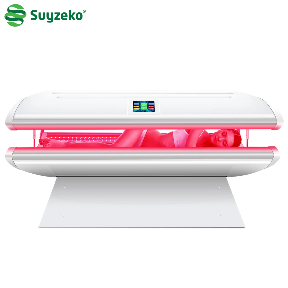 Wholesale Full Body LED Photon Light Therapy Chamber Bed 660nm 850nm 940nm Multi-function Red Infrared Light Therapy Bed