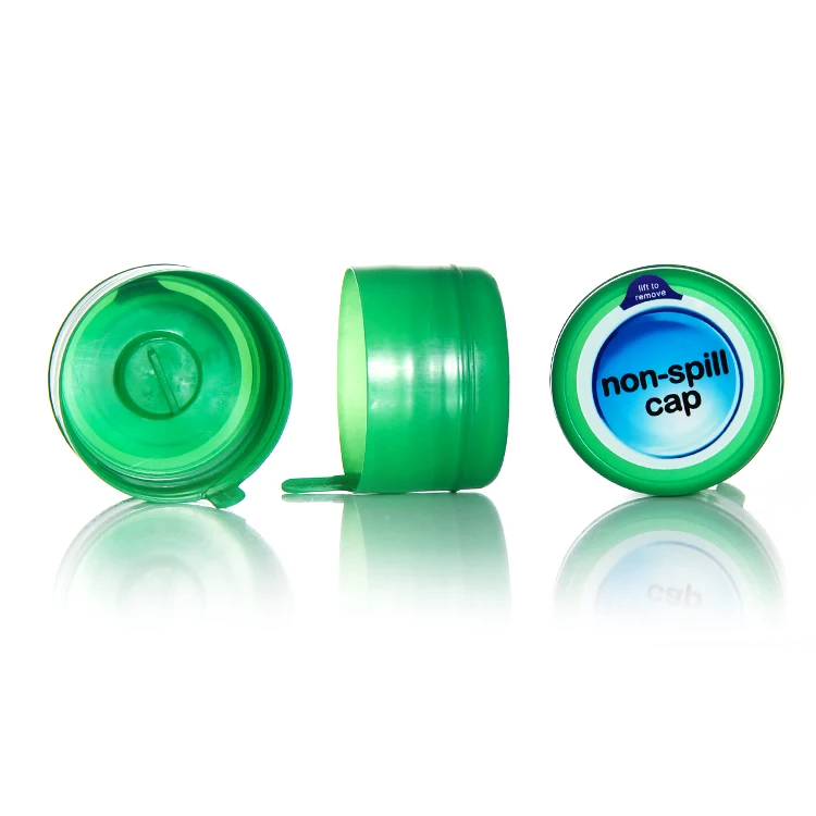 Food Grade Pilfer Proof Sticker 54Mm 55Mm Pet Closure Gallon Cap For 18.9 19 20L Bottle