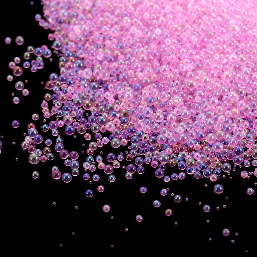 20g UV Resin Bubble Beads Acrylic Charms Sea Summer Slime Beads for DIY Shaker Jewelry Making 3D Nail Art Cake Decoration
