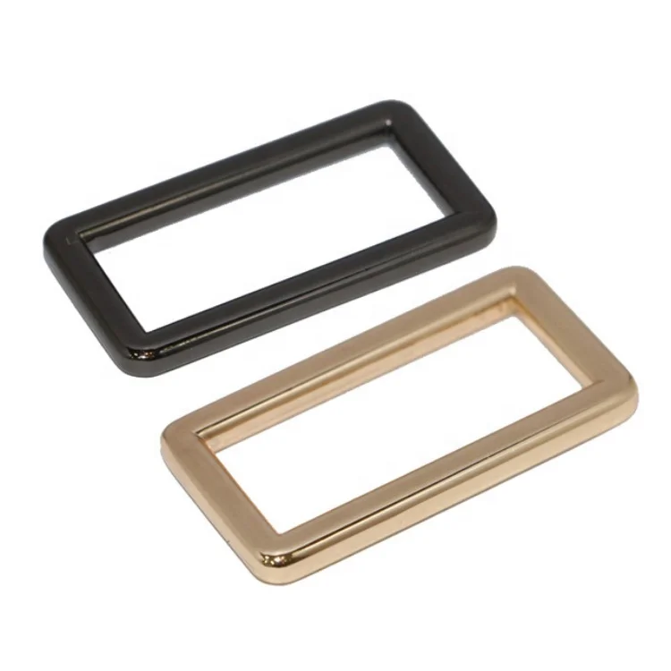 metal zinc alloy iron steel rectangle ring handbag accessories bag parts ring