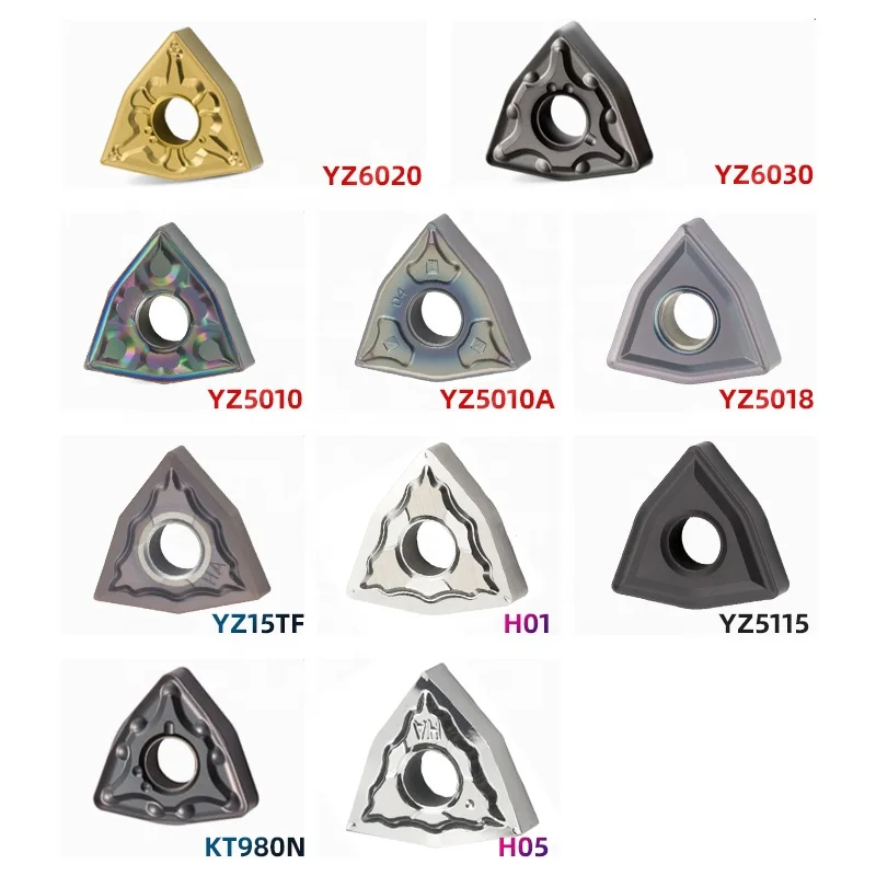 CNC Machine Tools Machining Steel Carbide Inserts WNMG080408-PR