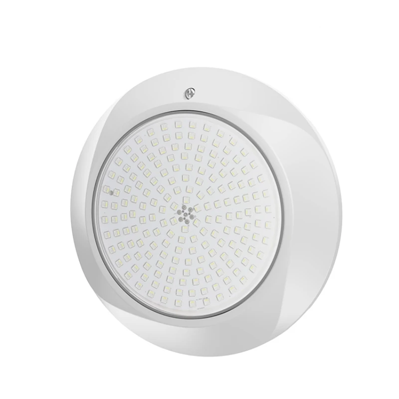 ABS Multi-color Whirlwind Design Frames IP68 12V 18W/25W/32W/40W LED Swimming Pool Light Underwater Wall-mounted Pool Lamp