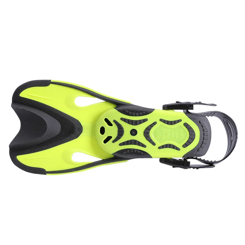 Aloma 2 размер 37-41 42-45 мягкие резиновые регулируемые короткие плавники для плавания для взрослых