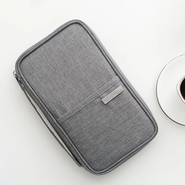 High Quality  Waterproof Passport Credit Card  Holder Passport Travel Bag Purse Wallet