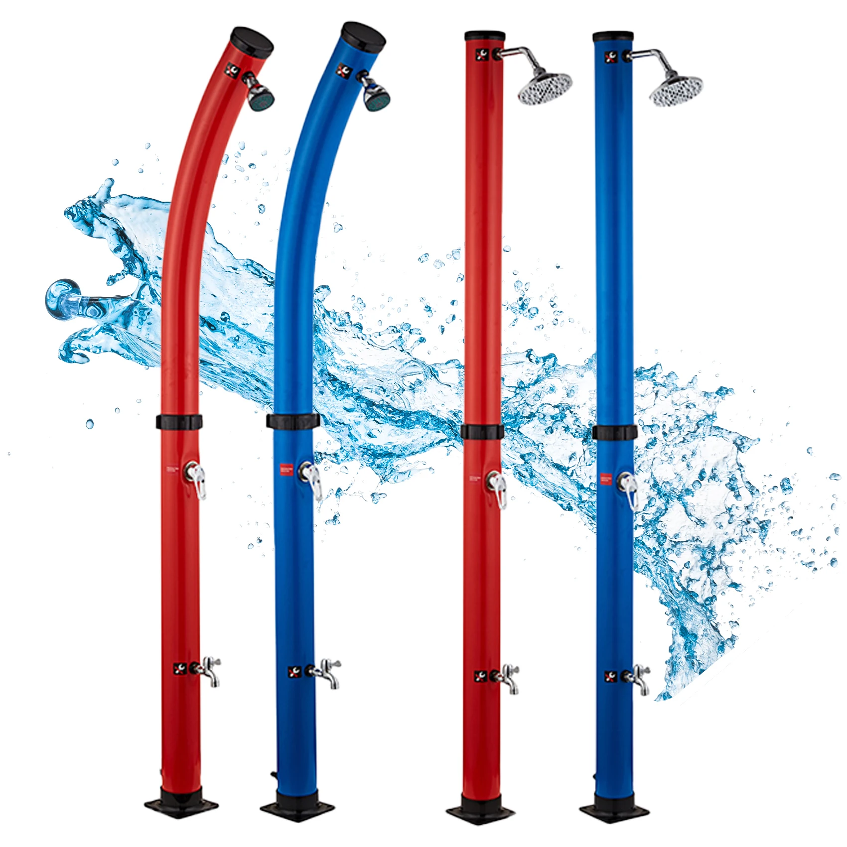 Swimming pool outdoor solar shower 20 L garden beach camping shower