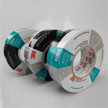 3M 6969 Factory Wholesale Extra Heavy Duty Silver Black Moisture-Proof Pipe Waterproof Tape Seal 3M3939 Duct Tape
