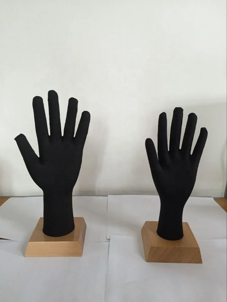 Flexible Display Hand with Base for Mannequins and Display Purposes