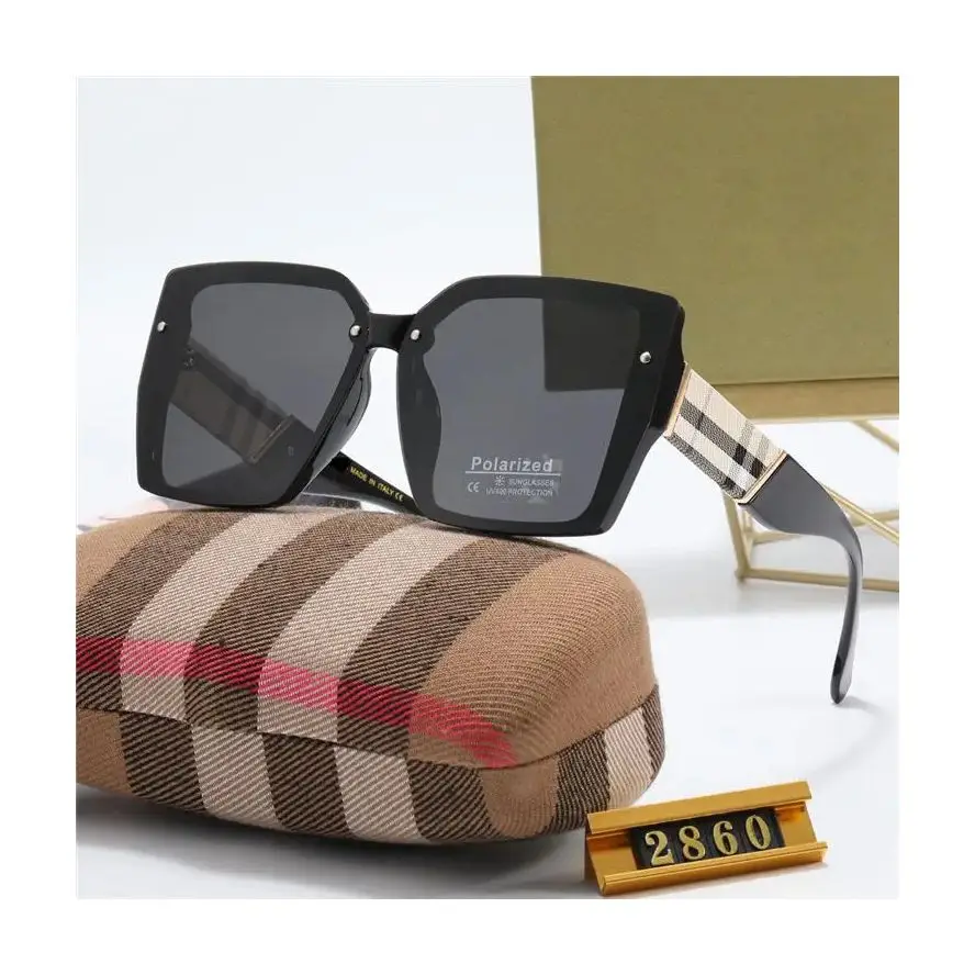 2023 Designer B Polarized Sunglasses Wholesale Inspired Square Glasses Retro Frame Women Men Sun Shades UV 400