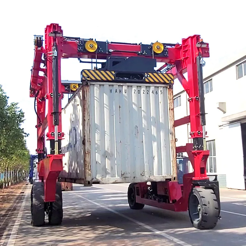 35 ton 40 ton straddle carrier for containers electric straddle carrier price