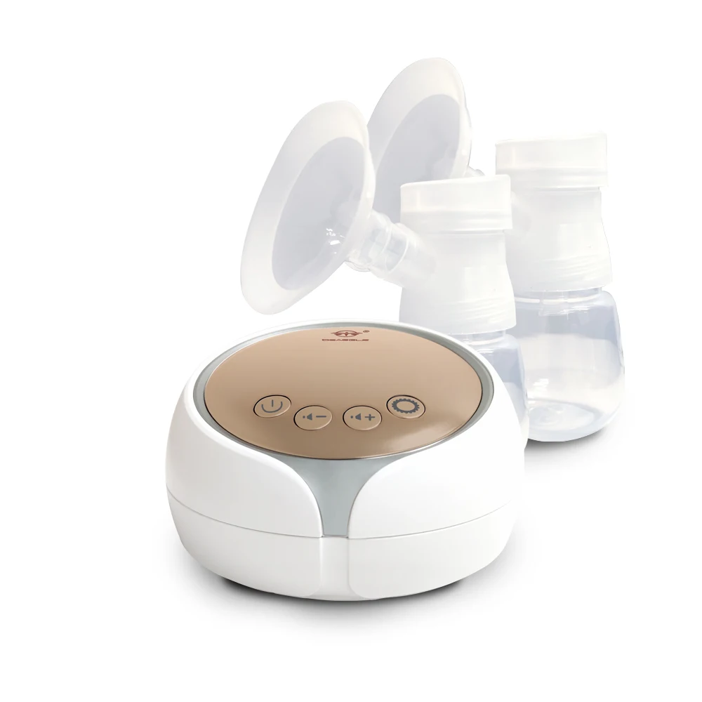 double side inserts wearable breast pump with timer