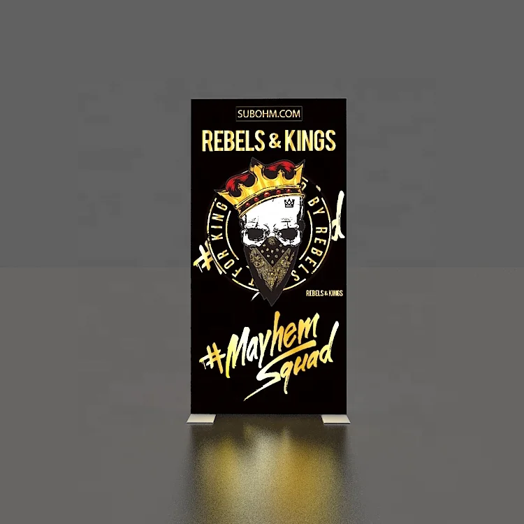 3x6ft Promotional Quick Install Aluminum Light Weight Reusable Trade Show Expo Stand Fair Exhibition Booth LED Backlit Display