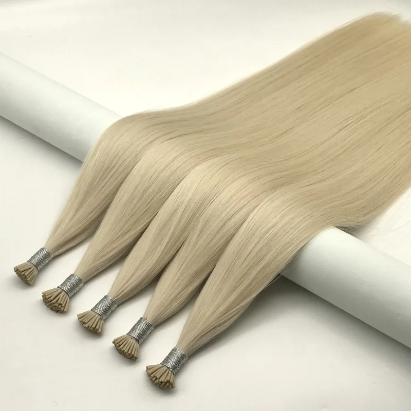 FindVirginHair Itips Human Hair Extensiones De Cabello Humano Natural Super Double Drawn Keratin Glue I Tip Hair Extensions