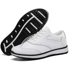 Manufacturer Custom OEM Outstanding Traditions Natural Comfort Spikless Golf Shoes For Men