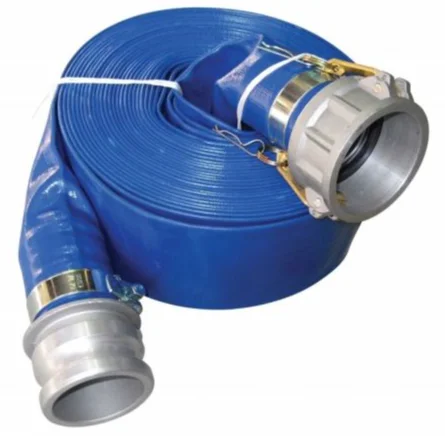 High Duty 4 Inch Pu Layflat Hose Layflat 50Mm 18 Bar Agricultural Irrigation Hose High Quality Water Hose 4 Inch