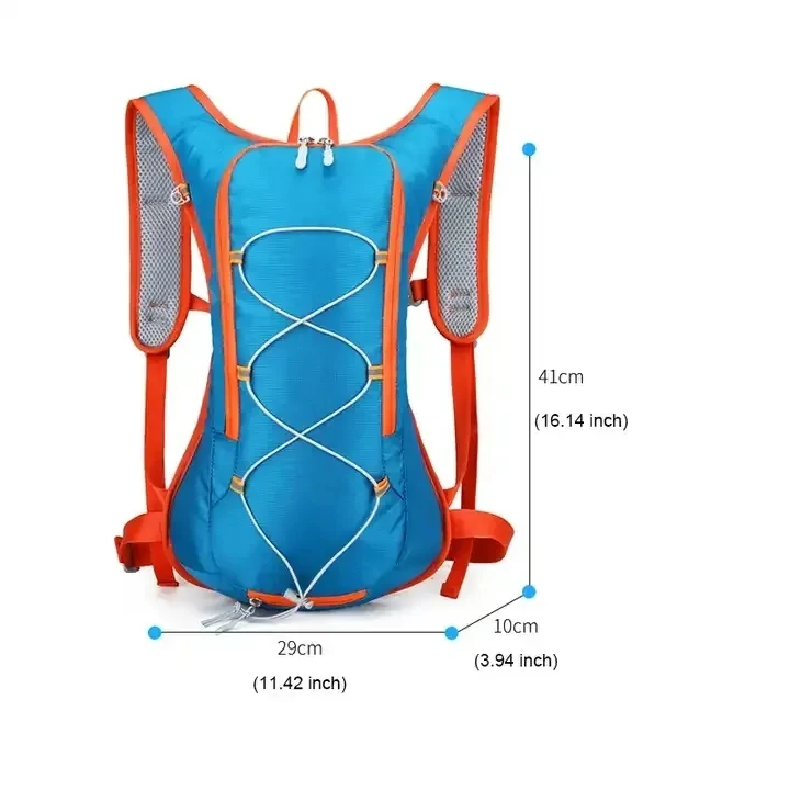 Wholesale Sport Women Men Riding Vest Unisex Folding Hiking Hydration Backpack Custom Logo Lightweight Hydration Backpack